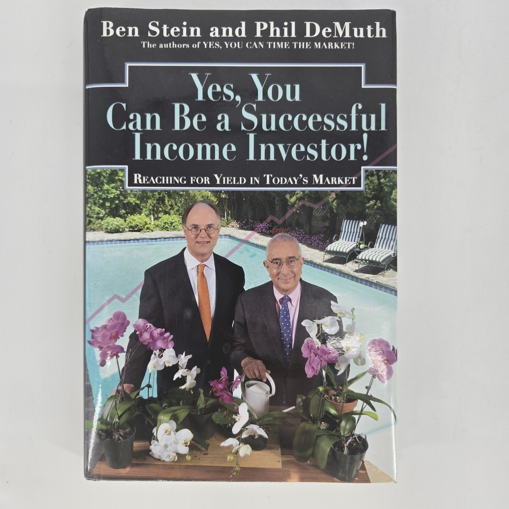 Ben Stein Phil DeMuth Investing Retirement Hardcover Books Lot 3 New 1st Edition - Picture 9 of 11